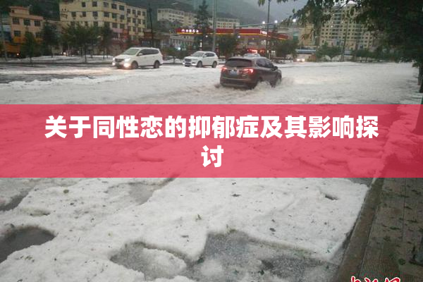 关于同性恋的抑郁症及其影响探讨