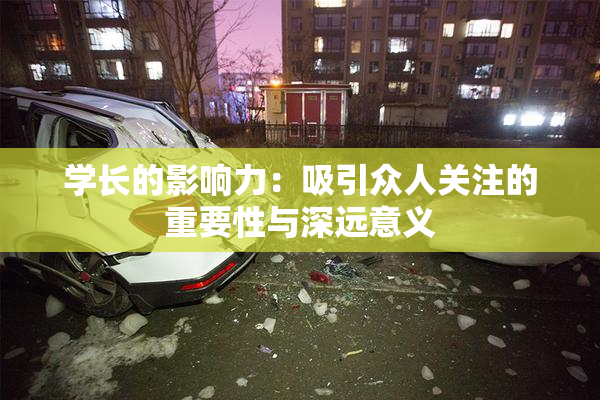 学长的影响力：吸引众人关注的重要性与深远意义