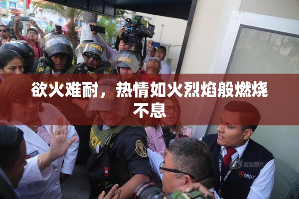 欲火难耐，热情如火烈焰般燃烧不息