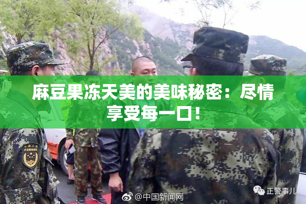 麻豆果冻天美的美味秘密：尽情享受每一口！