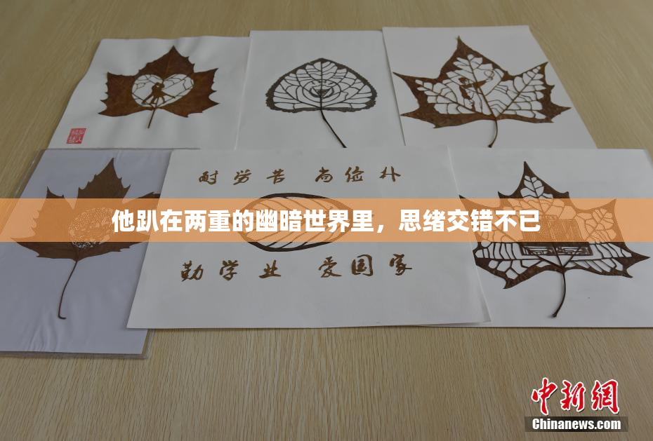 他趴在两重的幽暗世界里，思绪交错不已