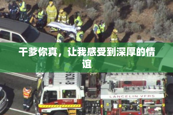 干爹你真，让我感受到深厚的情谊