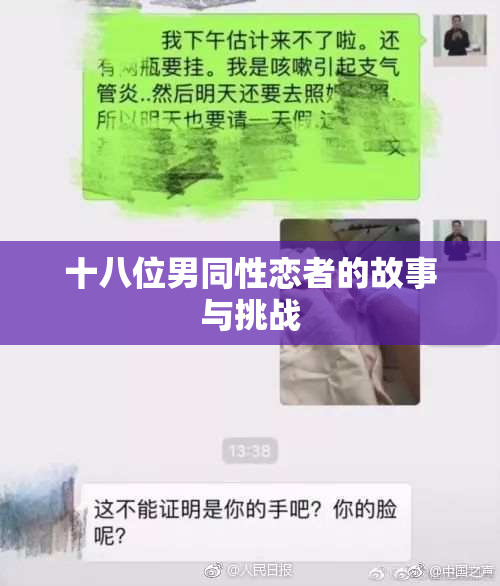 十八位男同性恋者的故事与挑战