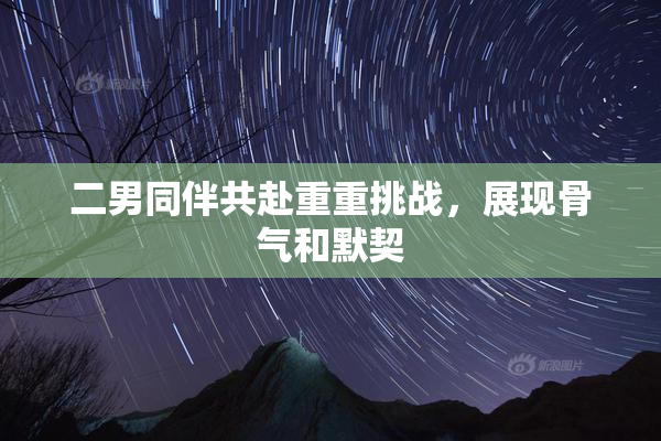 二男同伴共赴重重挑战，展现骨气和默契