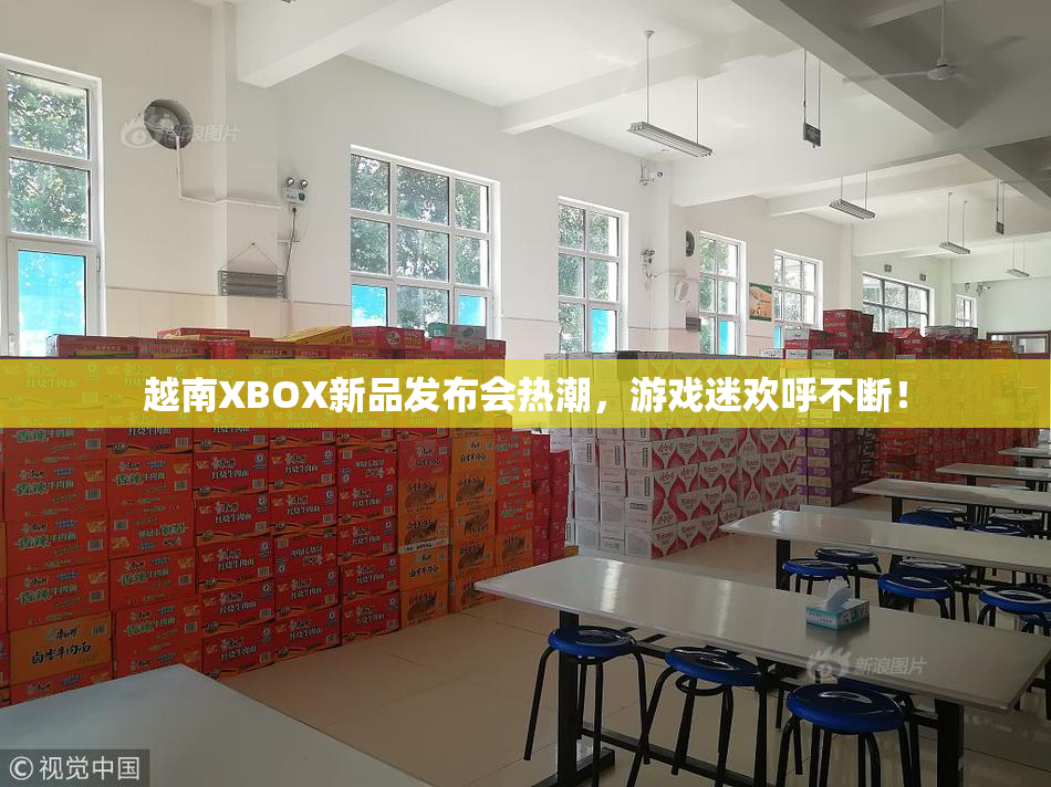 越南XBOX新品发布会热潮，游戏迷欢呼不断！