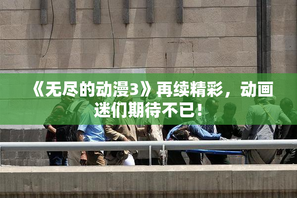 《无尽的动漫3》再续精彩，动画迷们期待不已！