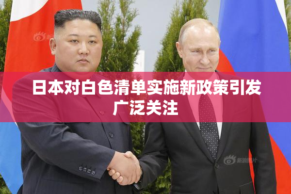 日本对白色清单实施新政策引发广泛关注