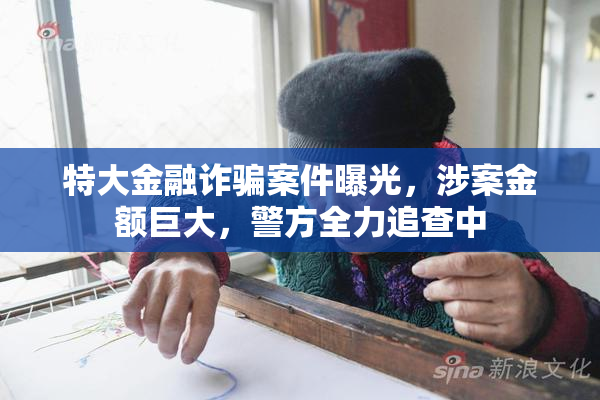 特大金融诈骗案件曝光，涉案金额巨大，警方全力追查中
