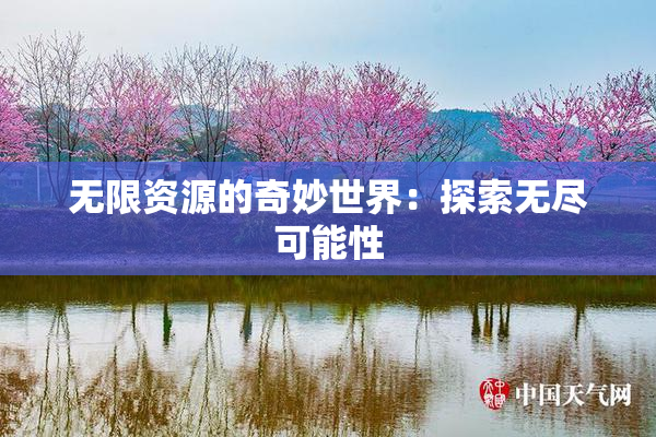 无限资源的奇妙世界：探索无尽可能性