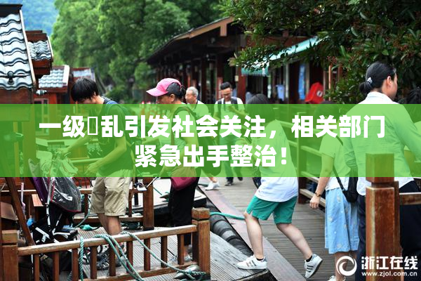一级婬乱引发社会关注，相关部门紧急出手整治！