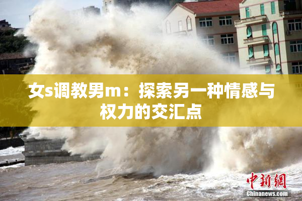 女s调教男m：探索另一种情感与权力的交汇点