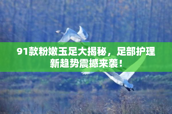 91款粉嫩玉足大揭秘，足部护理新趋势震撼来袭！
