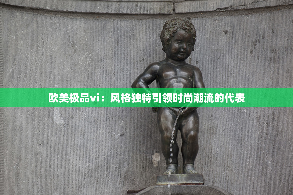 欧美极品vi：风格独特引领时尚潮流的代表