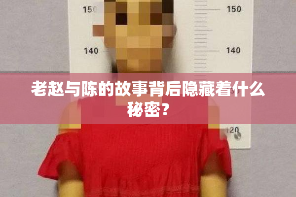 老赵与陈的故事背后隐藏着什么秘密？
