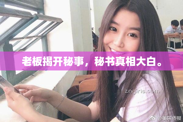 老板揭开秘事，秘书真相大白。
