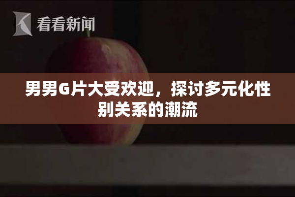 男男G片大受欢迎，探讨多元化性别关系的潮流