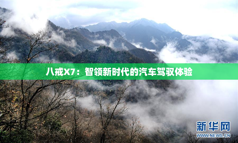 八戒X7：智领新时代的汽车驾驭体验