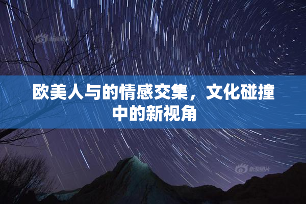 欧美人与的情感交集，文化碰撞中的新视角