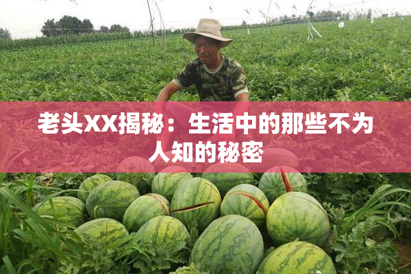 老头XX揭秘：生活中的那些不为人知的秘密