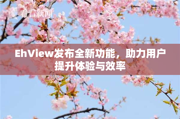EhView发布全新功能，助力用户提升体验与效率