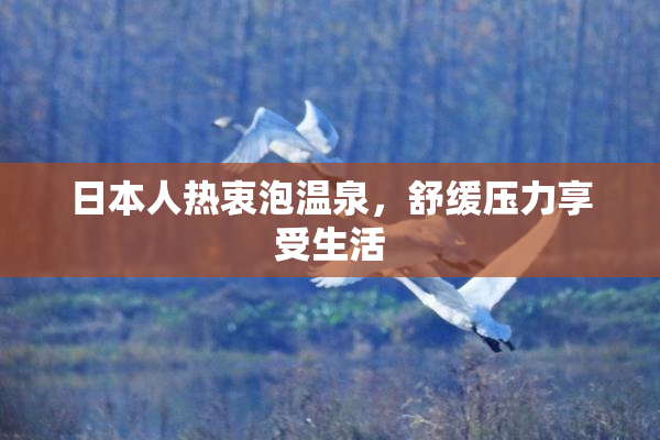 日本人热衷泡温泉，舒缓压力享受生活