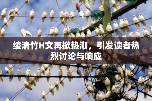 绫清竹H文再掀热潮，引发读者热烈讨论与响应