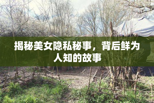 揭秘美女隐私秘事，背后鲜为人知的故事