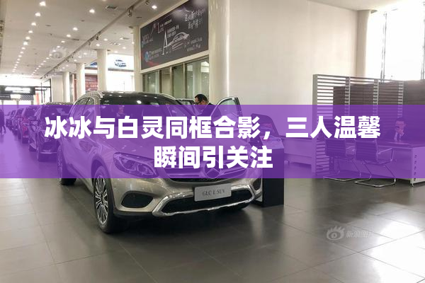 冰冰与白灵同框合影，三人温馨瞬间引关注