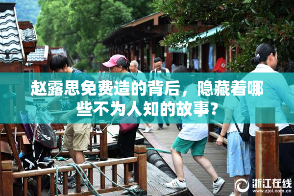 赵露思免费造的背后，隐藏着哪些不为人知的故事？