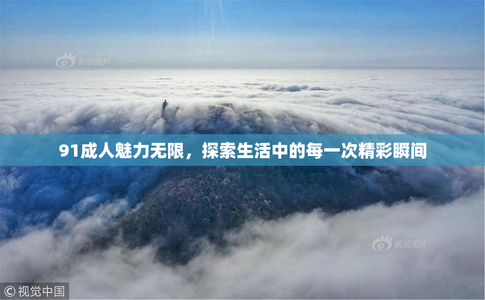 91成人魅力无限，探索生活中的每一次精彩瞬间