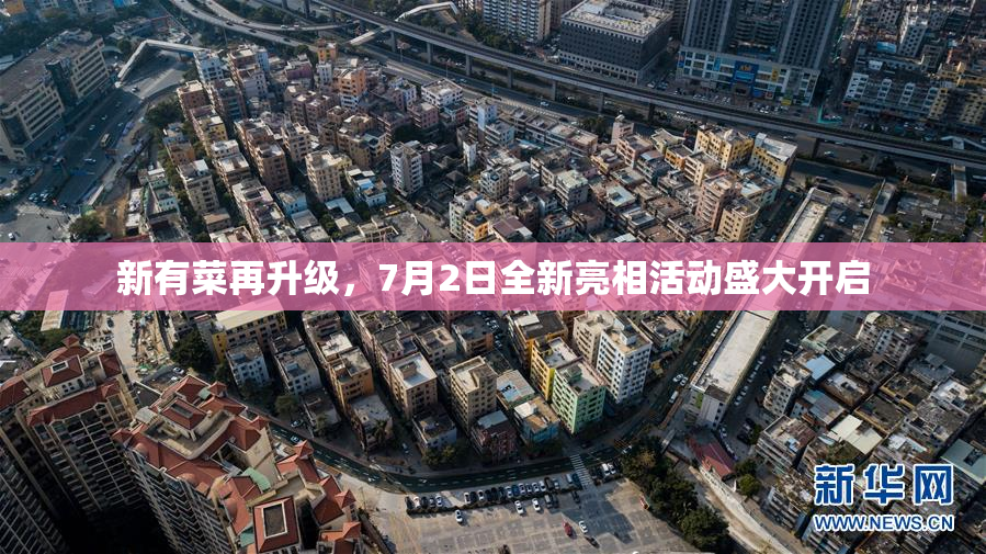 新有菜再升级，7月2日全新亮相活动盛大开启
