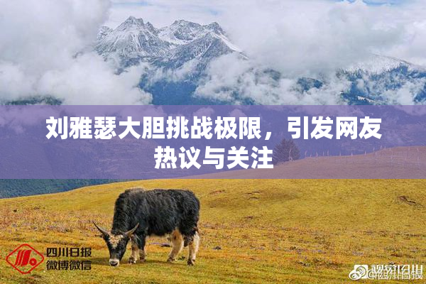 刘雅瑟大胆挑战极限，引发网友热议与关注