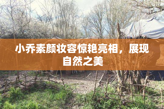 小乔素颜妆容惊艳亮相，展现自然之美
