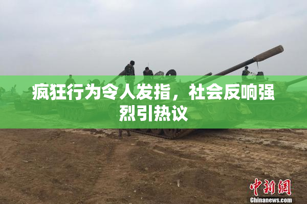 疯狂行为令人发指，社会反响强烈引热议
