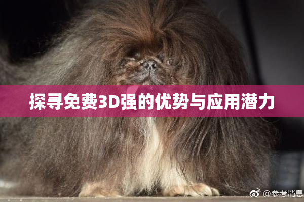 探寻免费3D强的优势与应用潜力