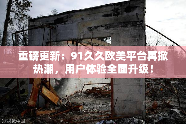 重磅更新：91久久欧美平台再掀热潮，用户体验全面升级！