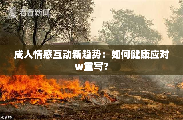 成人情感互动新趋势：如何健康应对w重写？