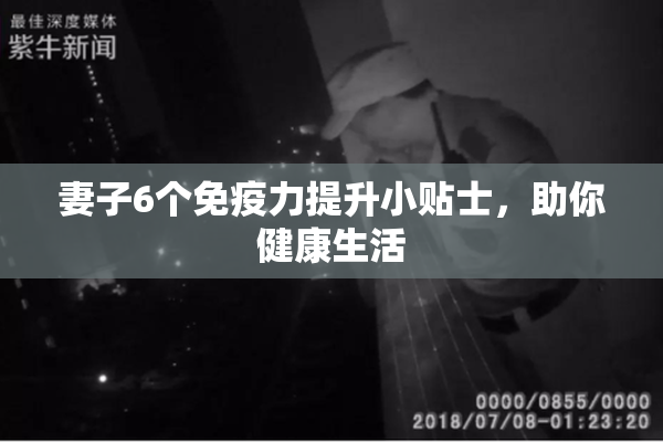 妻子6个免疫力提升小贴士，助你健康生活