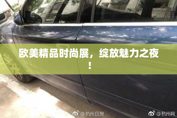 欧美精品时尚展，绽放魅力之夜！