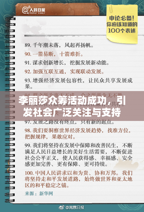 李丽莎众筹活动成功，引发社会广泛关注与支持