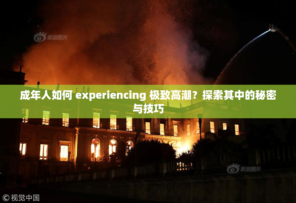 成年人如何 experiencing 极致高潮？探索其中的秘密与技巧