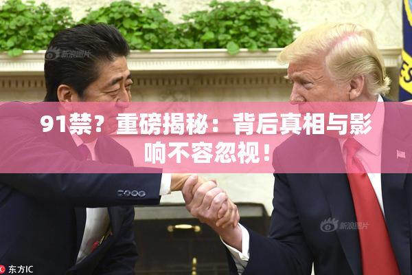 91禁？重磅揭秘：背后真相与影响不容忽视！
