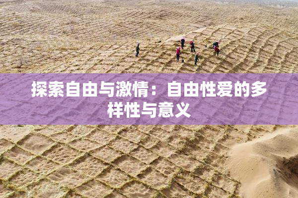 探索自由与激情：自由性爱的多样性与意义