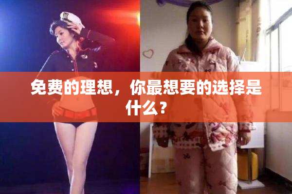 免费的理想，你最想要的选择是什么？
