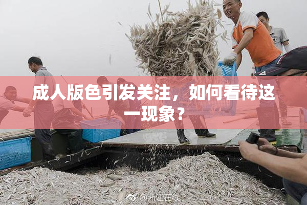 成人版色引发关注，如何看待这一现象？