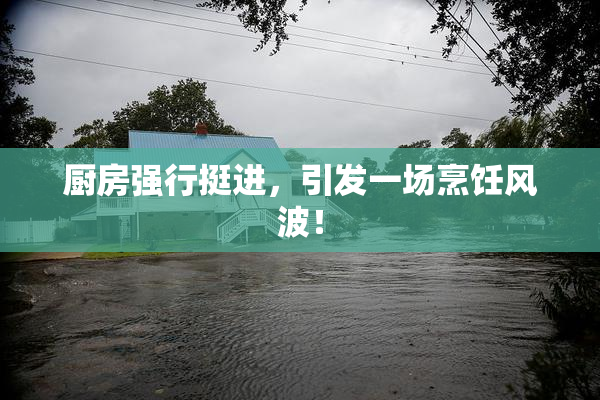 厨房强行挺进，引发一场烹饪风波！