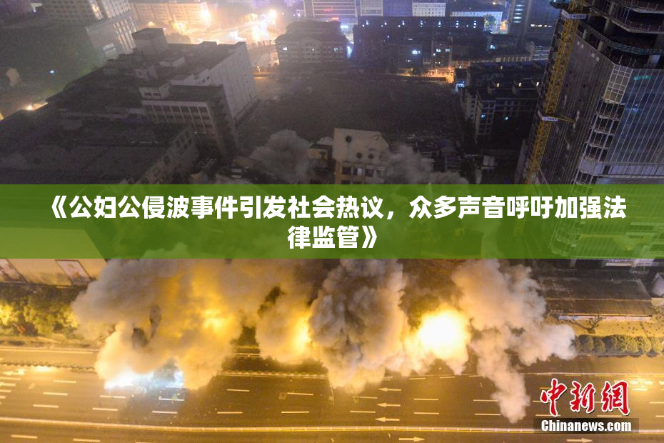 《公妇公侵波事件引发社会热议，众多声音呼吁加强法律监管》