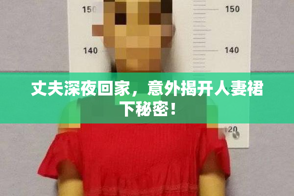 丈夫深夜回家，意外揭开人妻裙下秘密！