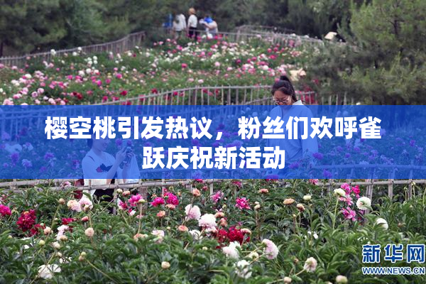 樱空桃引发热议，粉丝们欢呼雀跃庆祝新活动