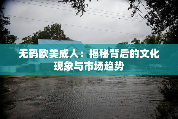 无码欧美成人：揭秘背后的文化现象与市场趋势